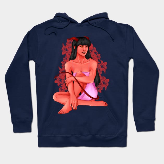 Succubus Hoodie by VelocityPaige